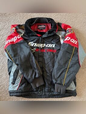 Vintage Snap-On Racing Choko Team Full-Zip Speed Shop Garage Jacket 90’s